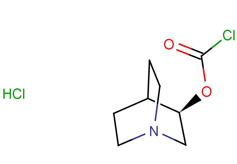 (3R)-1-azabicyclo[2.2.2]octan-3-yl carbonochloridate hydrochloride