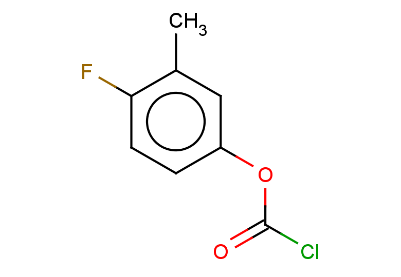 4-fluoro-3-methylphenyl chloroformate