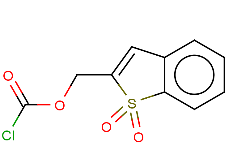 (1,1-dioxo-1lambda6-benzothiophen-2-yl)methyl chloroformate