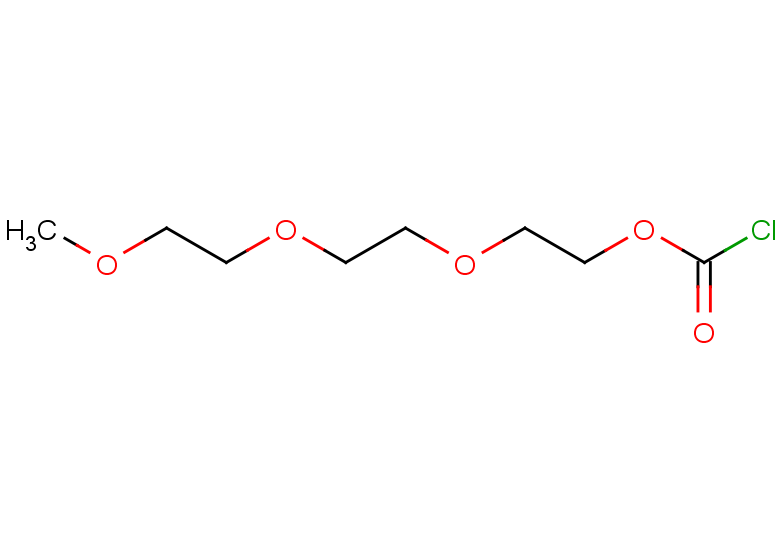 2-[2-(2-methoxyethoxy)ethoxy]ethyl carbonochloridate