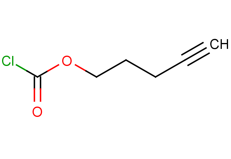 pent-4-yn-1-yl carbonochloridate