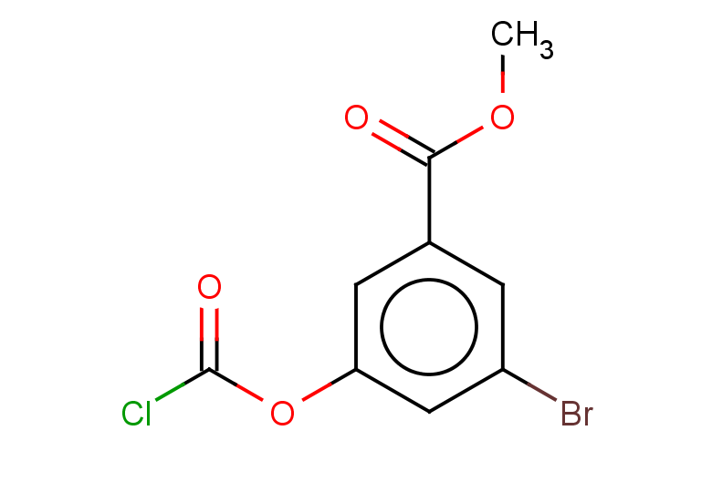 methyl 3-bromo-5-[(chlorocarbonyl)oxy]benzoate