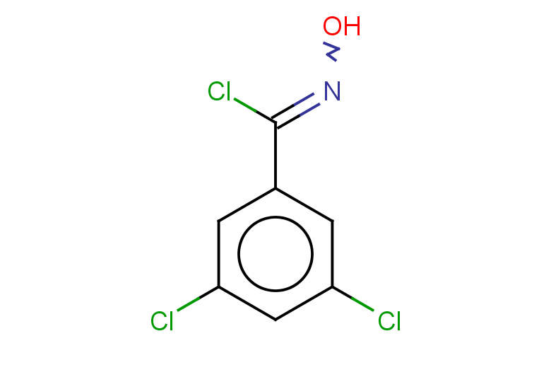 3,5-dichloro-N-hydroxybenzene-1-carbonimidoyl chloride