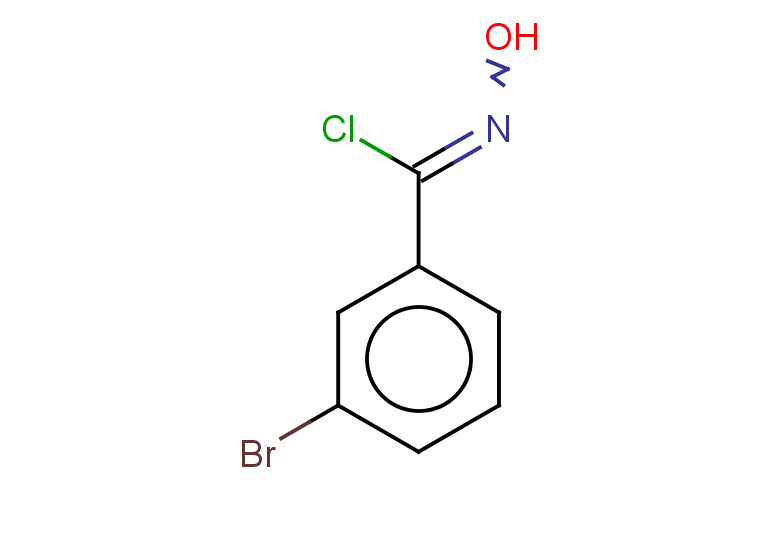 3-bromo-N-hydroxybenzene-1-carbonimidoyl chloride