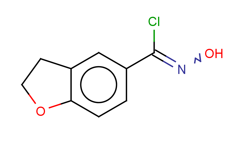 N-hydroxy-2,3-dihydro-1-benzofuran-5-carbonimidoyl chloride