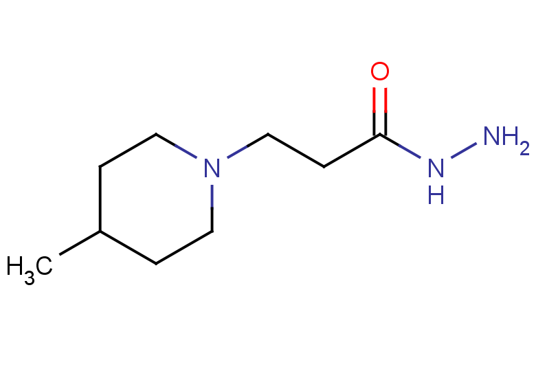 3-(4-methylpiperidin-1-yl)propanehydrazide