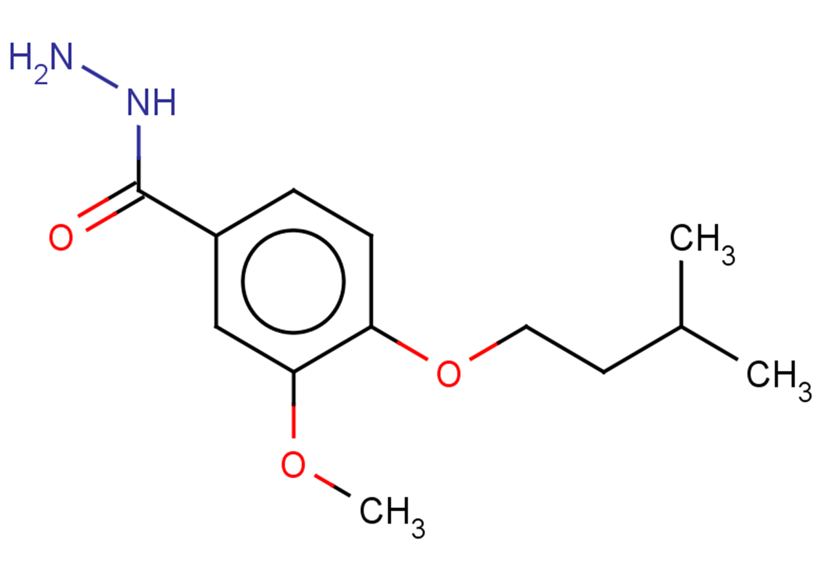 3-methoxy-4-(3-methylbutoxy)benzohydrazide