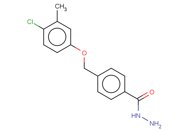 4-(4-chloro-3-methylphenoxymethyl)benzohydrazide