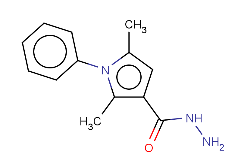 2,5-dimethyl-1-phenyl-1H-pyrrole-3-carbohydrazide
