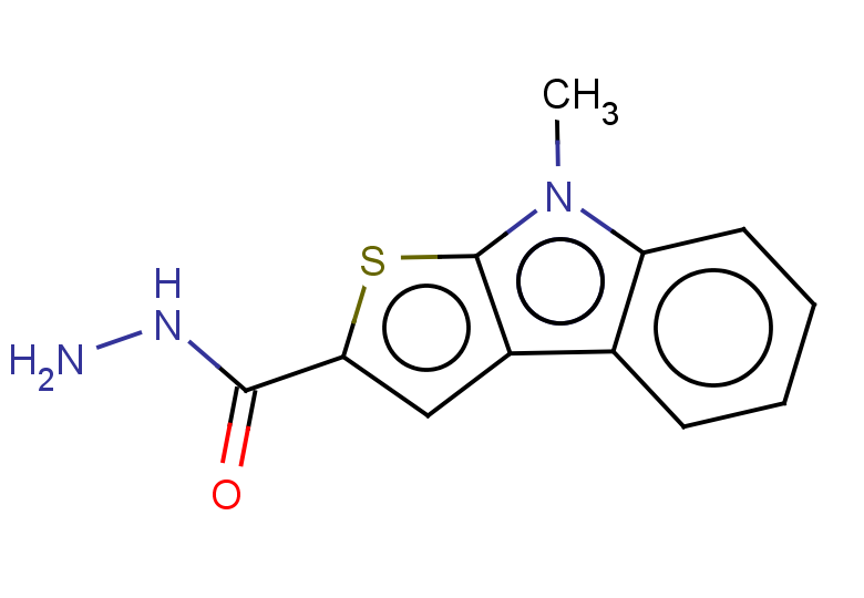 8-methyl-8H-thieno[2,3-b]indole-2-carbohydrazide