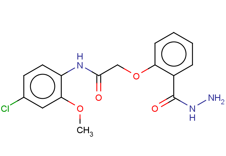 N-(4-chloro-2-methoxyphenyl)-2-[2-(hydrazinecarbonyl)phenoxy]acetamide