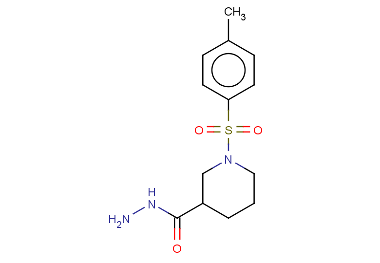 1-(4-methylbenzenesulfonyl)piperidine-3-carbohydrazide