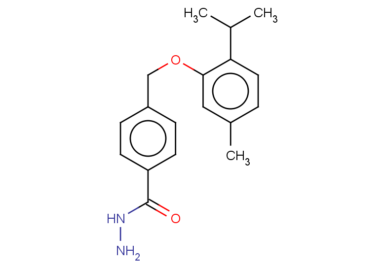 4-[5-methyl-2-(propan-2-yl)phenoxymethyl]benzohydrazide