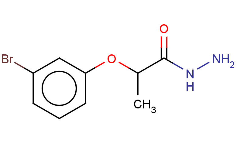 2-(3-bromophenoxy)propanehydrazide