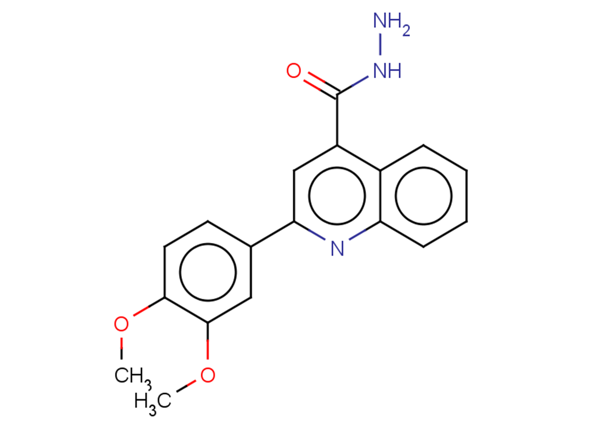 2-(3,4-dimethoxyphenyl)quinoline-4-carbohydrazide