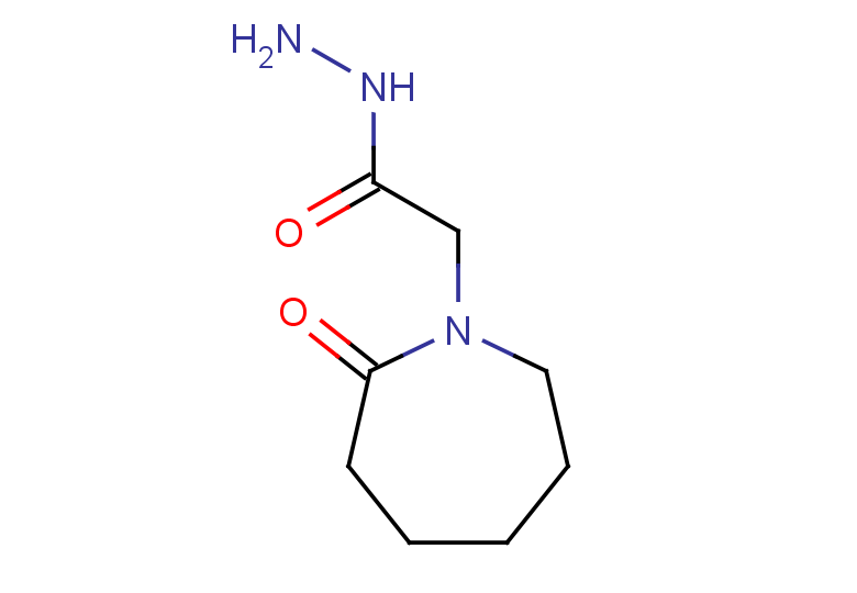 2-(2-oxoazepan-1-yl)acetohydrazide