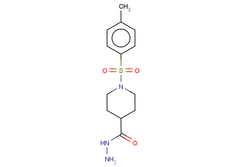 1-(4-methylbenzenesulfonyl)piperidine-4-carbohydrazide