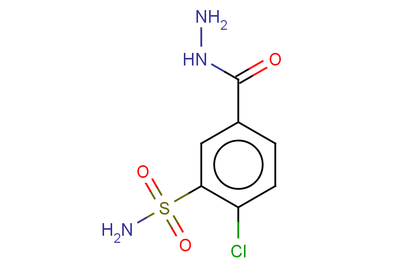 2-chloro-5-(hydrazinecarbonyl)benzene-1-sulfonamide