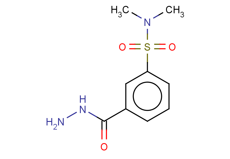 3-(hydrazinecarbonyl)-N,N-dimethylbenzene-1-sulfonamide