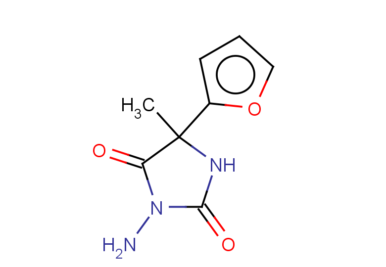 3-amino-5-(furan-2-yl)-5-methylimidazolidine-2,4-dione