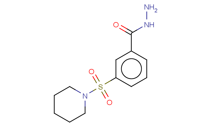 3-(piperidine-1-sulfonyl)benzohydrazide