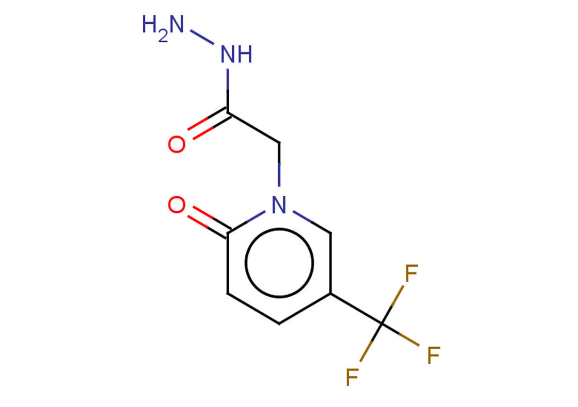 2-[2-oxo-5-(trifluoromethyl)-1,2-dihydropyridin-1-yl]acetohydrazide