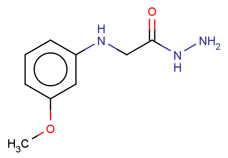 2-[(3-methoxyphenyl)amino]acetohydrazide