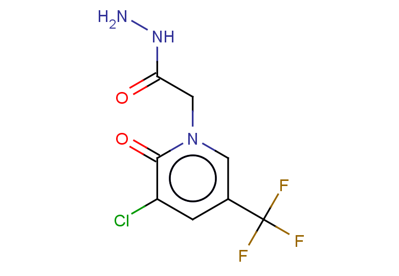 2-[3-chloro-2-oxo-5-(trifluoromethyl)-1,2-dihydropyridin-1-yl]acetohydrazide