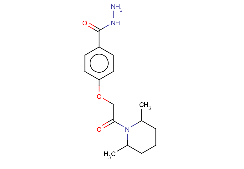4-[2-(2,6-dimethylpiperidin-1-yl)-2-oxoethoxy]benzohydrazide