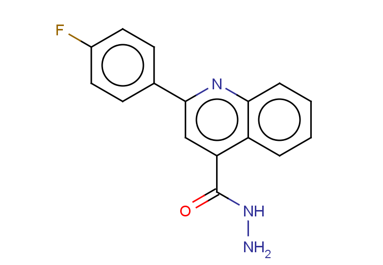 2-(4-fluorophenyl)quinoline-4-carbohydrazide