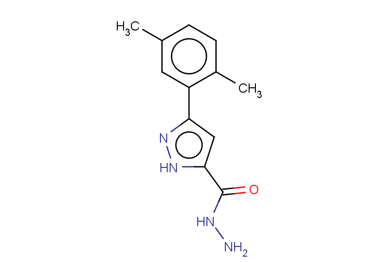 3-(2,5-dimethylphenyl)-1H-pyrazole-5-carbohydrazide