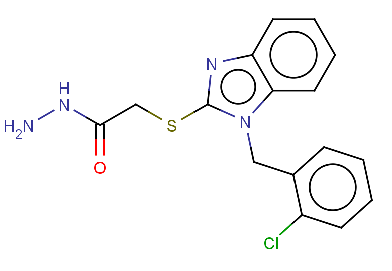 2-({1-[(2-chlorophenyl)methyl]-1H-1,3-benzodiazol-2-yl}sulfanyl)acetohydrazide