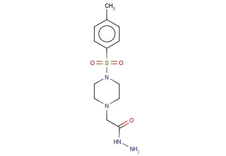 2-[4-(4-methylbenzenesulfonyl)piperazin-1-yl]acetohydrazide