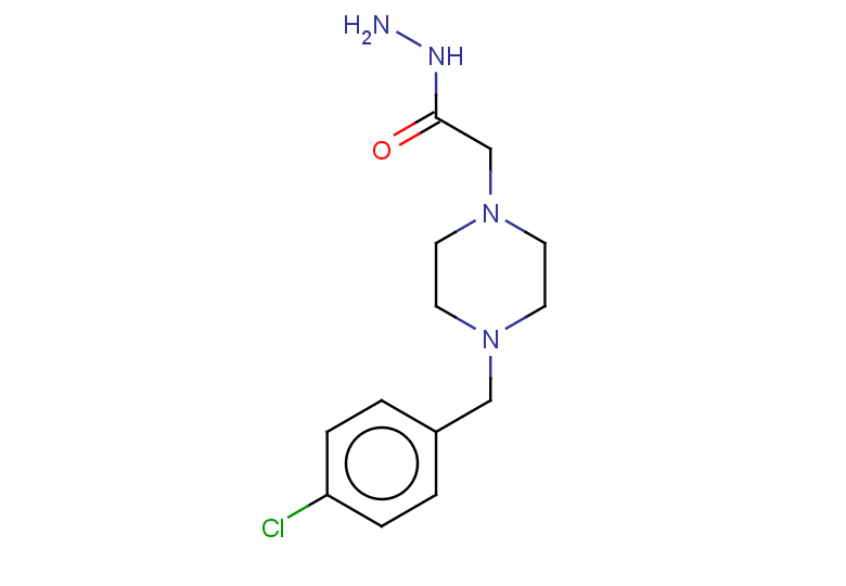 2-{4-[(4-chlorophenyl)methyl]piperazin-1-yl}acetohydrazide