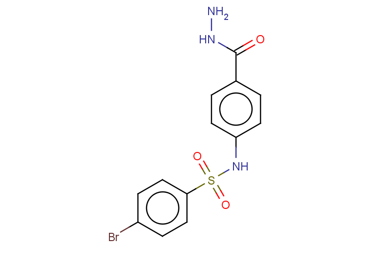 4-bromo-N-[4-(hydrazinecarbonyl)phenyl]benzene-1-sulfonamide