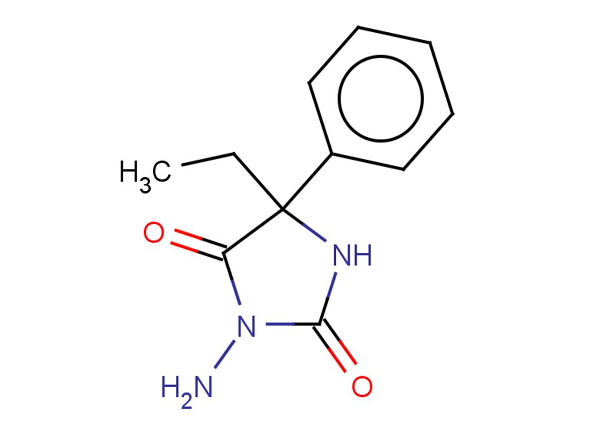 3-amino-5-ethyl-5-phenylimidazolidine-2,4-dione