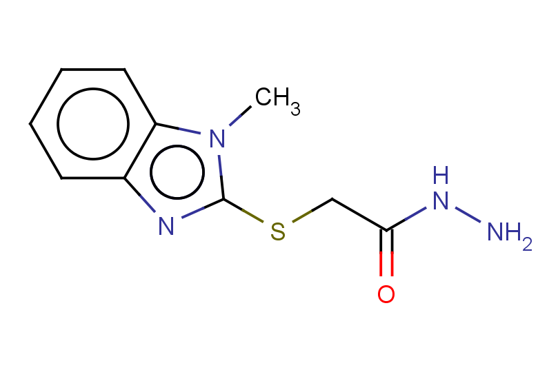 2-[(1-methyl-1H-1,3-benzodiazol-2-yl)sulfanyl]acetohydrazide