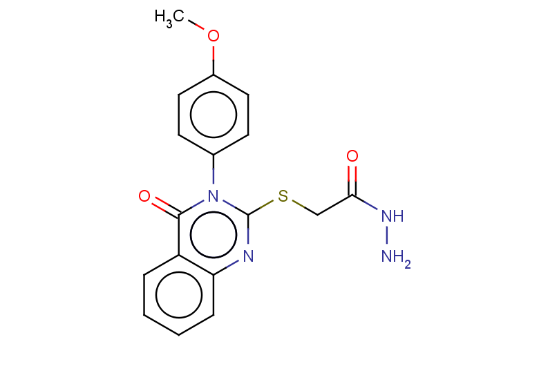2-{[3-(4-methoxyphenyl)-4-oxo-3,4-dihydroquinazolin-2-yl]sulfanyl}acetohydrazide