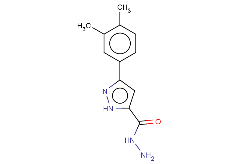 3-(3,4-dimethylphenyl)-1H-pyrazole-5-carbohydrazide