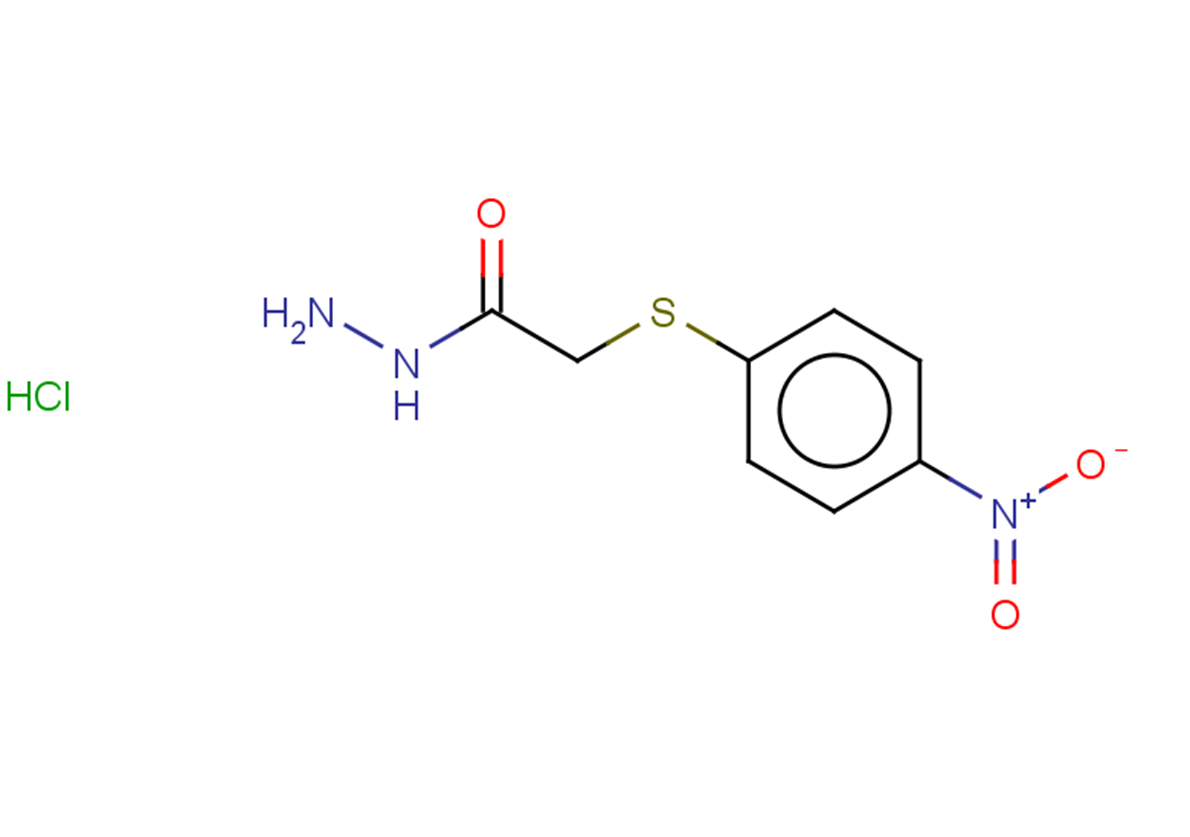 2-[(4-nitrophenyl)sulfanyl]acetohydrazide hydrochloride