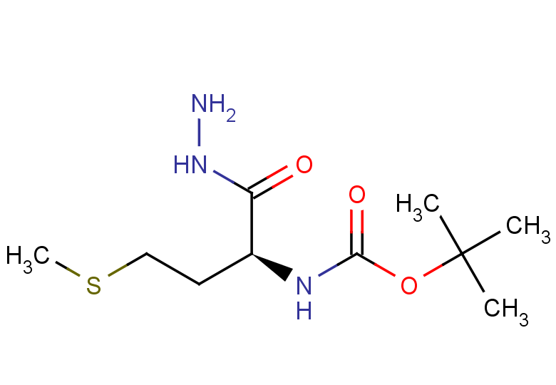 tert-butyl N-[(1S)-1-(hydrazinecarbonyl)-3-(methylsulfanyl)propyl]carbamate