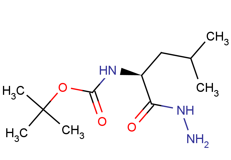 tert-butyl N-[(1S)-1-(hydrazinecarbonyl)-3-methylbutyl]carbamate