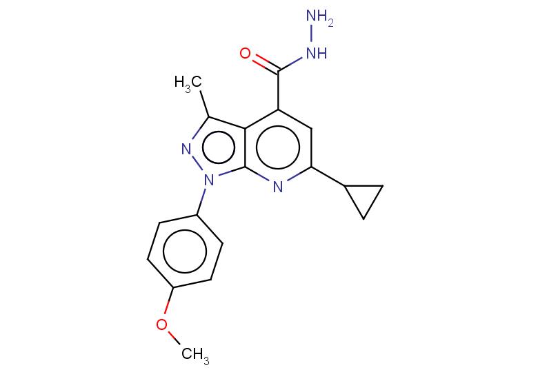6-CYCLOPROPYL-1-(4-METHOXYPHENYL)-3-METHYL-1H-PYRAZOLO[3,4-B]PYRIDINE-4-C+