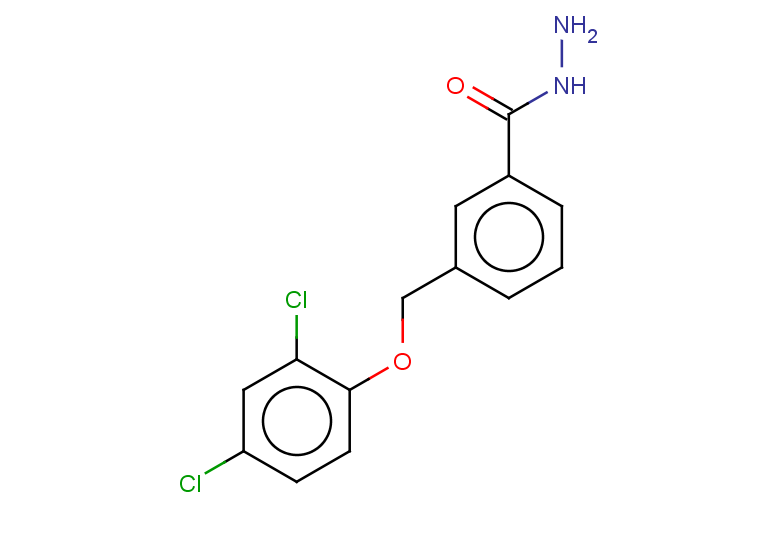 3-[(2,4-DICHLOROPHENOXY)METHYL]BENZOHYDRAZIDE