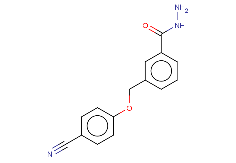 3-(4-CYANO-PHENOXYMETHYL)-BENZOIC ACID HYDRAZIDE