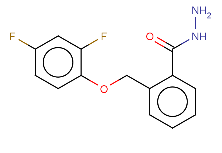 2-(2,4-DIFLUORO-PHENOXYMETHYL)-BENZOIC ACID HYDRAZIDE