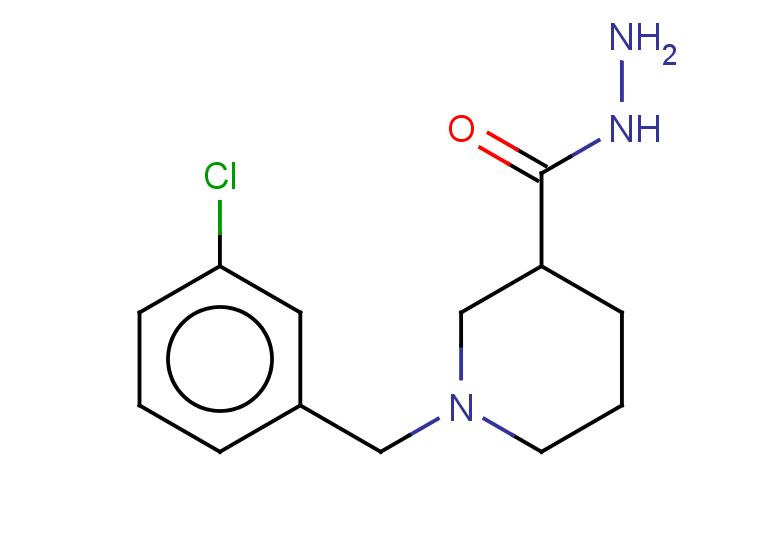 1-(3-CHLORO-BENZYL)-PIPERIDINE-3-CARBOXYLIC ACID HYDRAZIDE