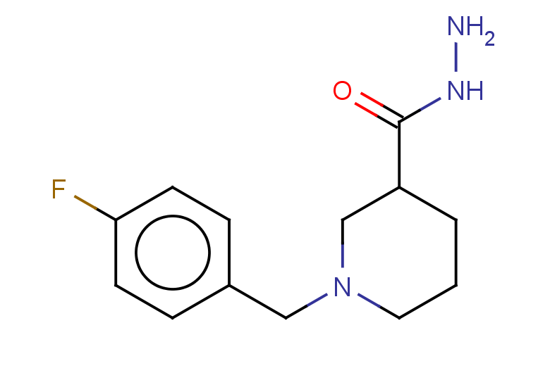 1-(4-FLUORO-BENZYL)-PIPERIDINE-3-CARBOXYLIC ACID HYDRAZIDE