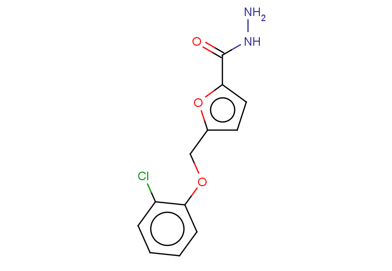 5-[(2-CHLOROPHENOXY)METHYL]-2-FUROHYDRAZIDE
