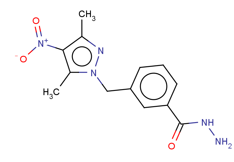 3-(3,5-DIMETHYL-4-NITRO-PYRAZOL-1-YLMETHYL)-BENZOIC ACID HYDRAZIDE